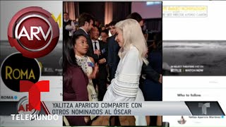 Yalitza Aparicio comparte con otros nominados al Oscar | Al Rojo Vivo | Telemundo