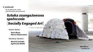 Socially engaged art - discussion part of the series Culture Tensions