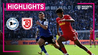DSC Arminia Bielefeld - SSV Jahn Regensburg | Highlights 3. Liga | MAGENTA SPORT