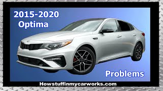 Kia Optima 4th generation 2015 to 2020 common problems, defects, issues, recalls and complaints.