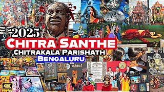 Chitra Santhe 2025 Bengaluru | Stunning Artworks \u0026 Paintings | Karnataka Chitrakala Parishath