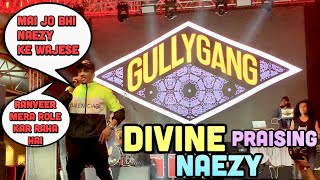 RANVEER SINGH PRAISES DIVINE & NAEZY | DIVINE LIVE CONCERT| GULLY BOY MUSIC LAUNCH |GULLYGANG|MUMBAI