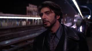 Carlito was shased by someone and hid in the subway