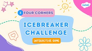 Four Corners Icebreaker Challenge | Back to School Classroom Activity | Twinkl USA