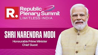 PM Narendra Modi At India's Largest News Event: Republic Plenary Summit 2025