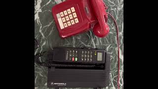 Motorola International 1000 portable cellular telephone - 1991