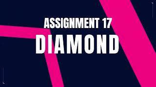 Diamond | Assignment 17 | NxtWave ccbp 4.0 Telugu | Python Tips & Tricks | Python Coding | CCBP 4.0