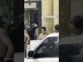 kareenakapoorkhan with taimuralikhan and jeh at lilavatihospital to meet saifalikhan shorts