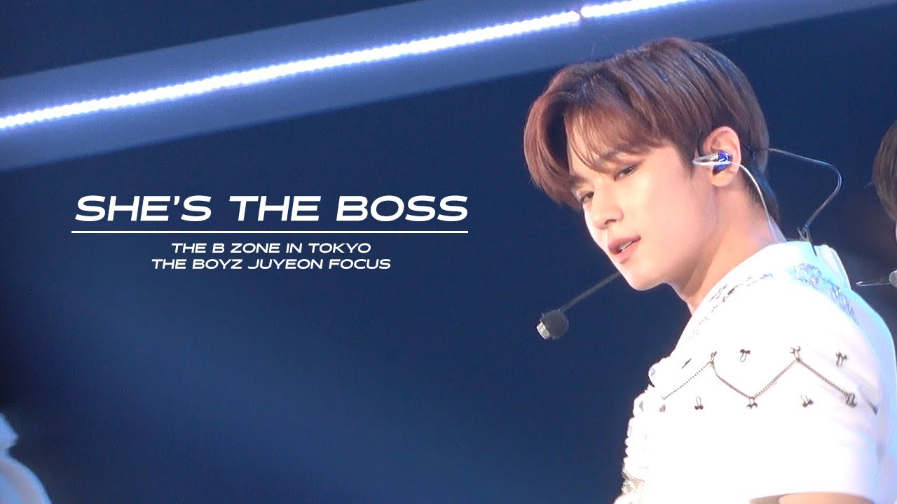 221105 더보이즈 THE B ZONE IN TOKYO 'SHE'S THE BOSS' JUYEON FOCUS 주연 직캠 4K ...