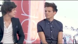 harry styles and louis tomlinson making eachother jealous for absolutely no reason