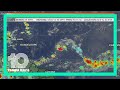 Tropical Depression Eleven forecast to strengthen into Tropical Storm Josephone