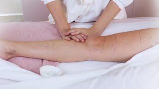 Main Lymphatic Drainage Maneuvers in the Legs