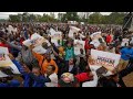 Thousands rally in Zimbabwe against President Mugabe