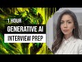 Generative AI Interview Prep 2024: LLMs, Transformers [Crash Course for AI/ML Engineers]