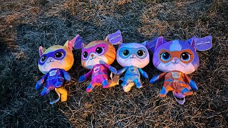 Reviewing The New Just Play Disney SuperKitties  Plush Set