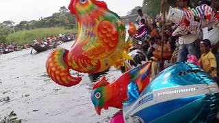 নৌকা বাইচ||Boat race|| হারতা ||2019 Harta Bazar, Barisal