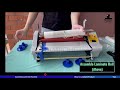 stampohc laminate machine tutorial ｜hot and cold laminating single and double laminating