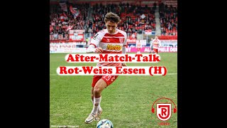 After-Match-Talk: SSV Jahn Regensburg – Rot-Weiss Essen (1:3) Saison 2023/24, Liga 3