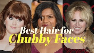 Best Hairstyles for Chubby Cheeks & Double Chin