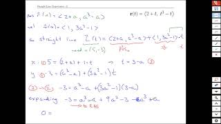 Topic 3-9 Straight Line Trajectories