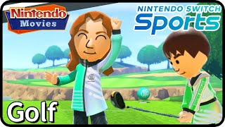 Switch Sports - Golf - 18 Holes (Rik vs Myrte)