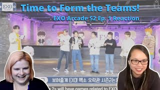 Two women reacting to EXO Arcade Season 2 Ep. 1  | An EXO Reaction