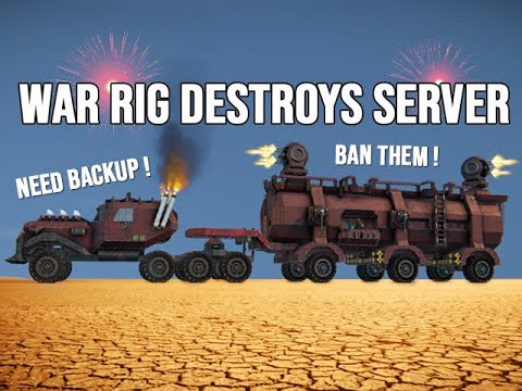THE WAR RIG MUST BE STOPPED !!! – Space Engineers Wasteland Server