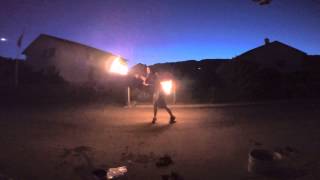 Fire Poi Angel Wings