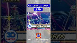 Lotto Result October 2, 2024 2PM Draw Swertres 3D Lotto, and EZ2 2D Lotto PCSO Lotto Result Today