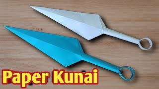 How To Make a Paper Kunai | Paper Weapons