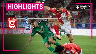 Hallescher FC - MSV Duisburg | Highlights 3. Liga | MAGENTA SPORT