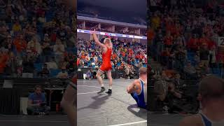 OSU’s Dustin Plott gets the victory in the semis, and is wrestling Parker Keckeisen in the finals!