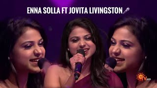 Small glimpse from Sun awards 2023 ❤️🎤 Enna solla | Ft Jovita Livingston