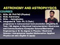 everything about astronomy and astrophysics eligibility courses best institutes universities 🔥