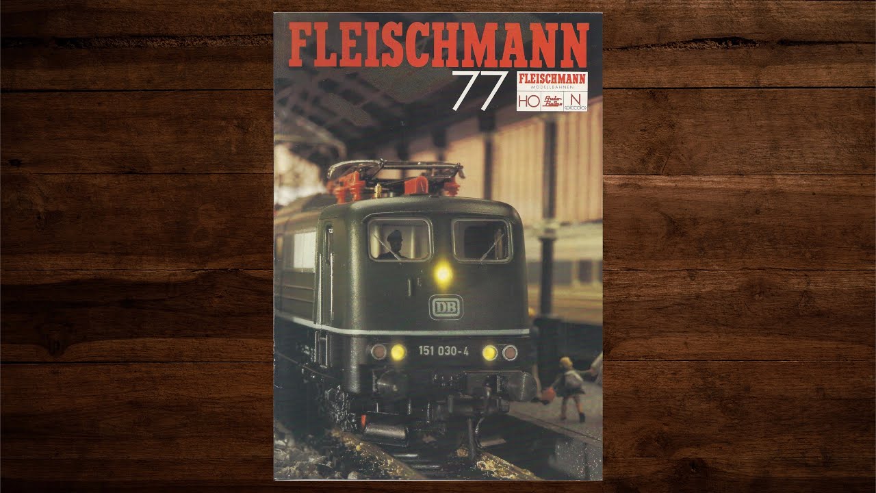 Fleischmann Katalog 1977 – Modellbahn, Modelleisenbahn, H0 - YouTube