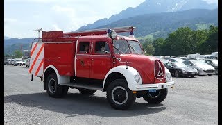 Rundfahrt in Luzern mit Oldtimer TLF 150 Berufsfeuerwehr Bern