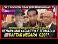 G20 HANYA UNTUK TOP 20 EKONOMI TERBESAR DAN BERPENGARUH DUNIA.🇲🇾 REACTION