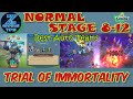 Hero Stage Normal Chapter 8-12 with 3 crowns | Best Auto Teams | Lords Mobile | Trial of Immortality