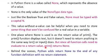 Python Programming: Function Return Values [VTU BE CSE 18CS55 ADP] (Module 1 - Lecture 8)
