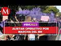 Así se prepara la policía de CdMx para la marcha del 8M de 2023