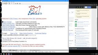 Basic key commands and customizations for emacs