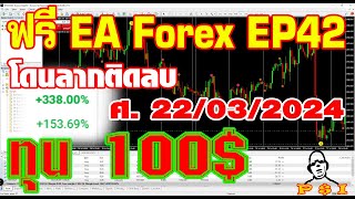 EP42 หลังลองใช้ EA Forex แจกฟรี ปี2567 ชมข่าวใหญ่ FED ประกาศดอกเบี้ย #EA_Forex