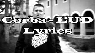 Corba - LUD Tekst (Lyrics)