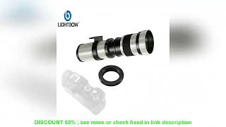 Lightdow Telephoto Lens 420-800mm F8.3-16 Manual Z