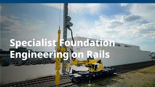 RTG Rammtechnik GmbH – Our Track Piler | Specialist Foundation Engineering on Rails