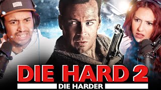 DIE HARD 2 (1990) MOVIE REACTION - OVER THE TOP FUN! - First Time Watching - Review