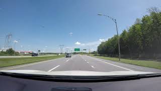 Time lapse - Drive from Toronto to Fredericton - 1400km in 26 seconds