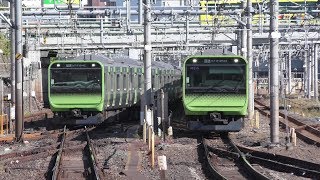 【山手線】2019.11.16、品川駅線路切り替え工事に伴う運転変更　上野行