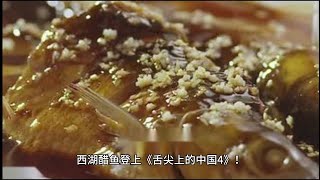 西湖醋鱼登上《舌尖上的中国4》!荣获最让人沉默的美食！