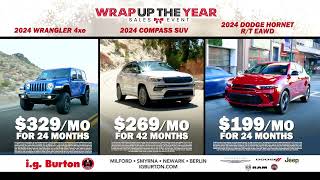 i.g. Burton Jeep - Wrap up the Year Sales Event - Jeep'n It Real!